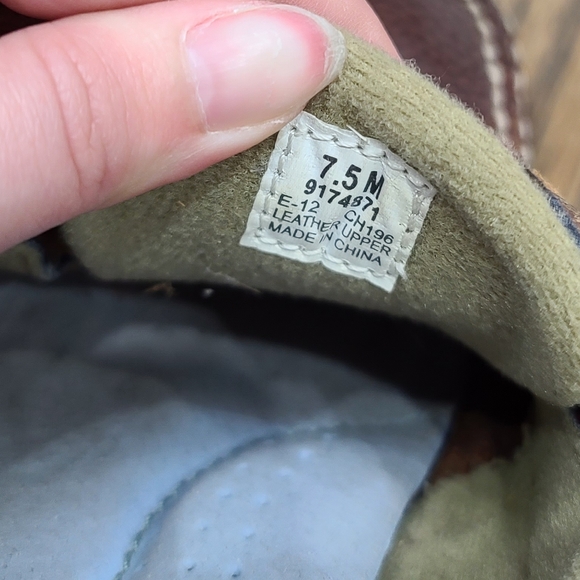 Dark leather sperry 7.5 - Picture 2 of 5